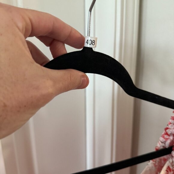 Charo Ruiz Ibiza Jean Off-the-Shoulder Eyelet Dress Size Medium Color White Red - Picture 4 of 8